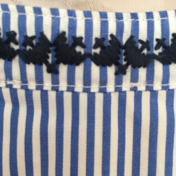 J. Crew Embroidered Blouse - Picture 6 of 7